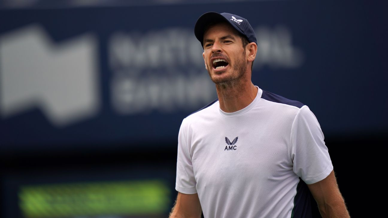 La feroz crítica de Andy Murray contra los Grand Slams - ESPN