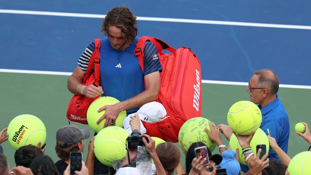 Tsitsipas tampoco jugará la Laver Cup y ya tiene reemplazo - ESPN