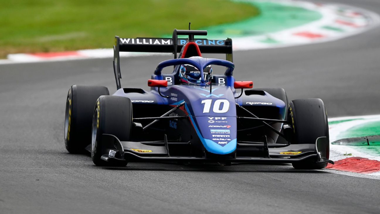 Formula 3: Franco Colapinto, hindered in the atypical Monza qualifying - ESPN
