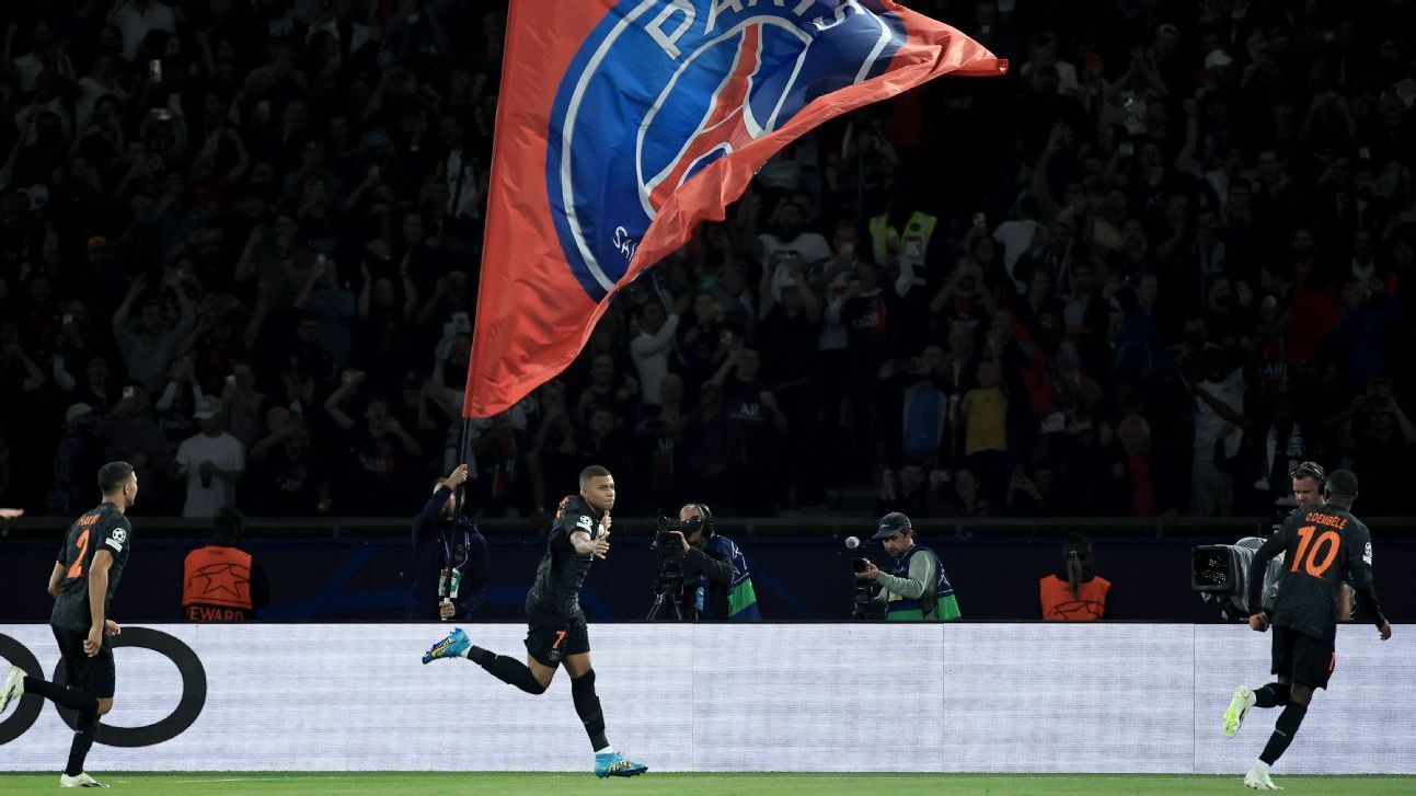 Mbappé descorcha y PSG inicia la Champions con un nítido triunfo - ESPN