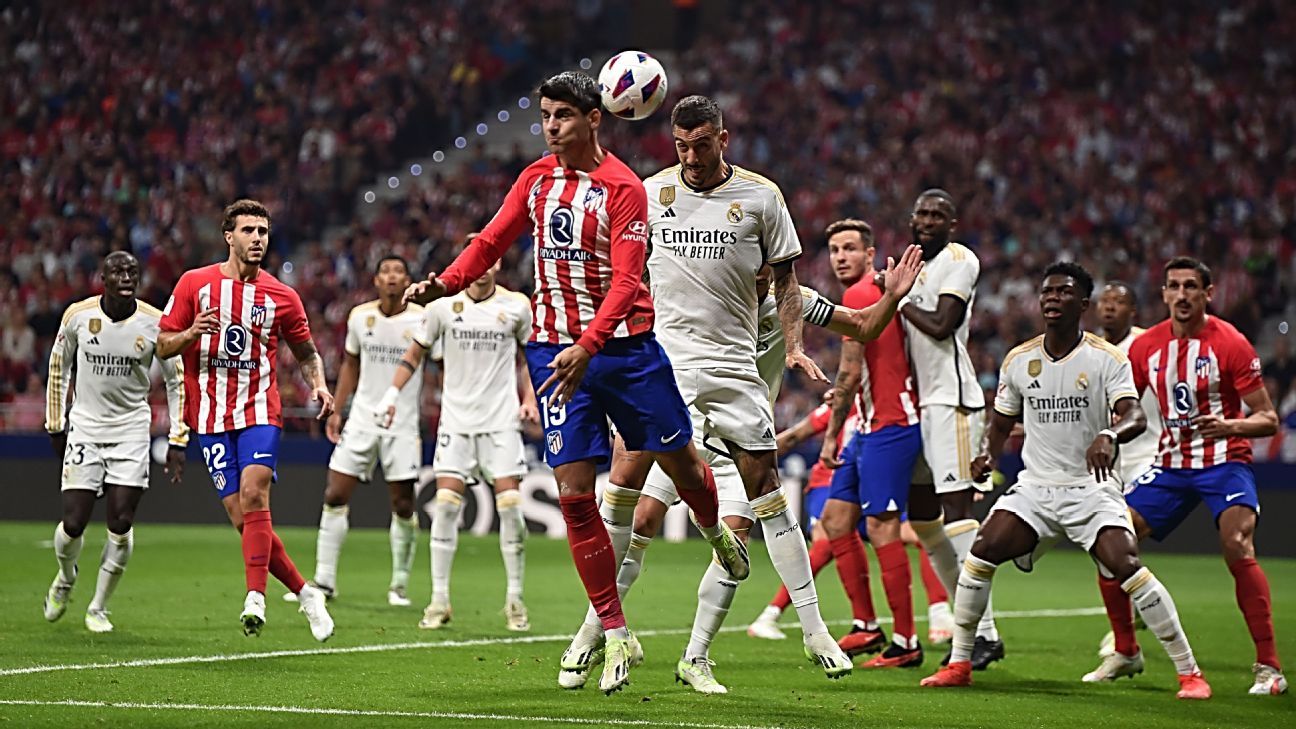 Errors cost Real Madrid the defeat in the derby against Atlético - ESPN