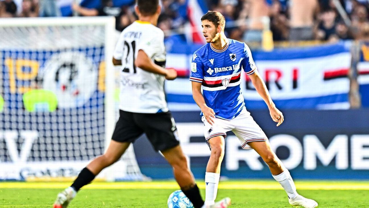 Facundo González: his debut at Sampdoria and Pirlo's praise - ESPN