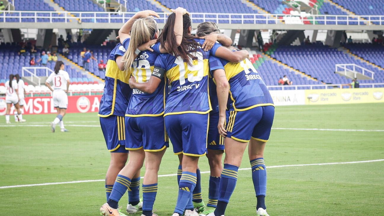 Boca goleó a Nacional por 5-1 en la CONMEBOL Libertadores - ESPN