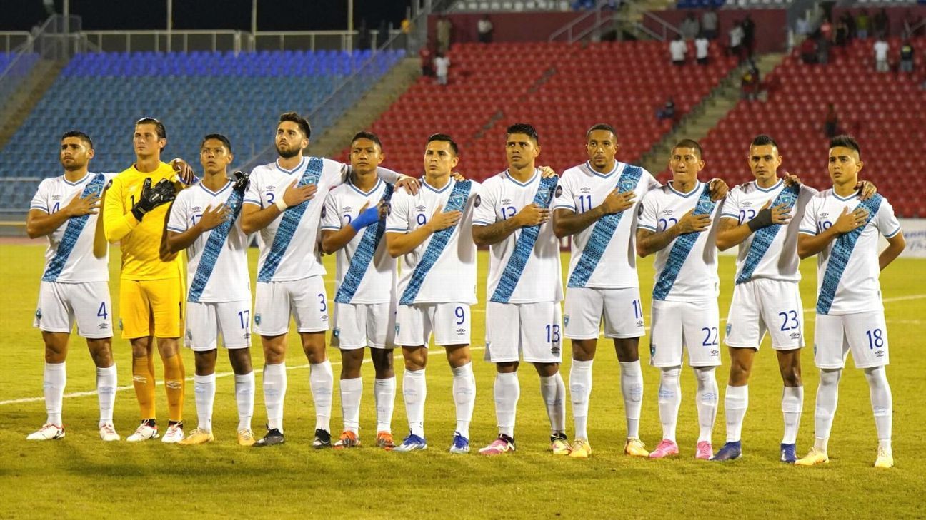 Selección de Guatemala asegura su permanencia en la Liga A de Naciones tras descensos de Curazao y El Salvador - ESPN