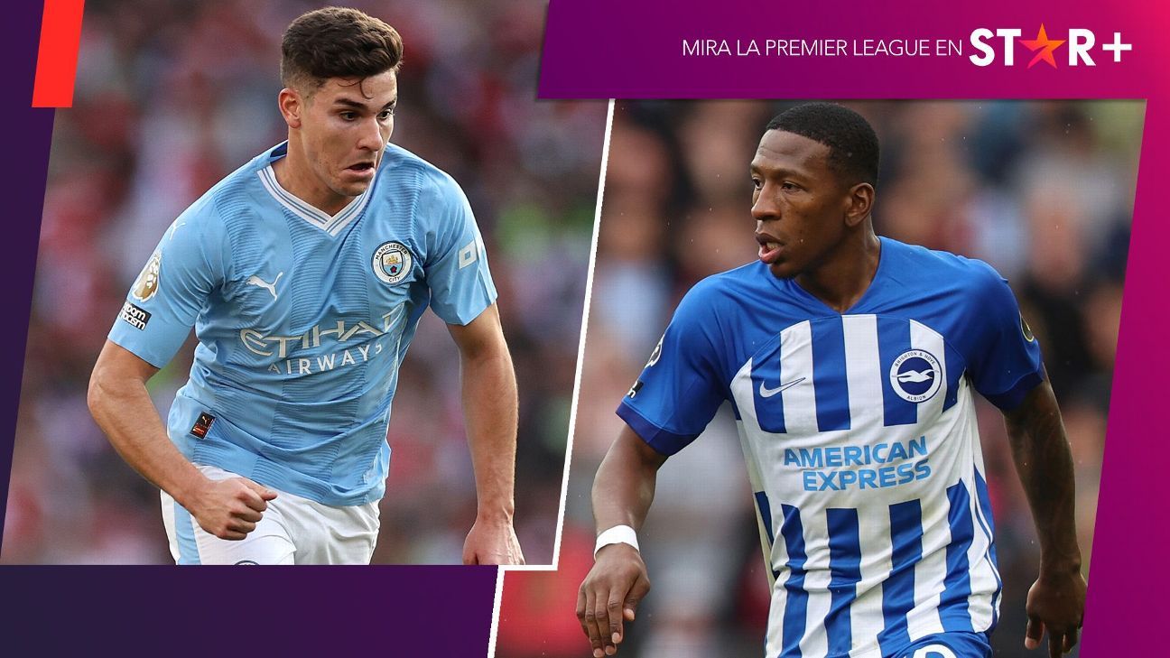 Manchester City-Birghton, la previa: Datos, información, fecha, hora, TV - ESPN