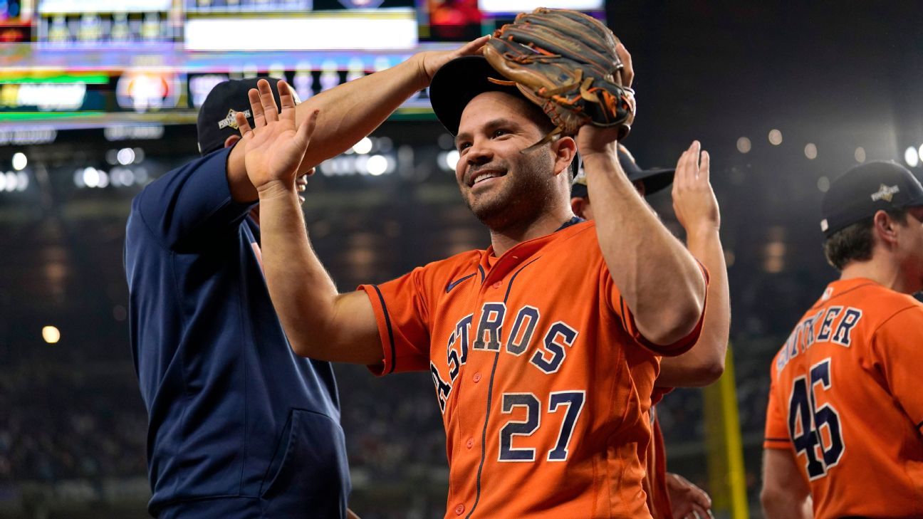 Sources - Astros, Jose Altuve reach 5-year, $125M extension - ESPN