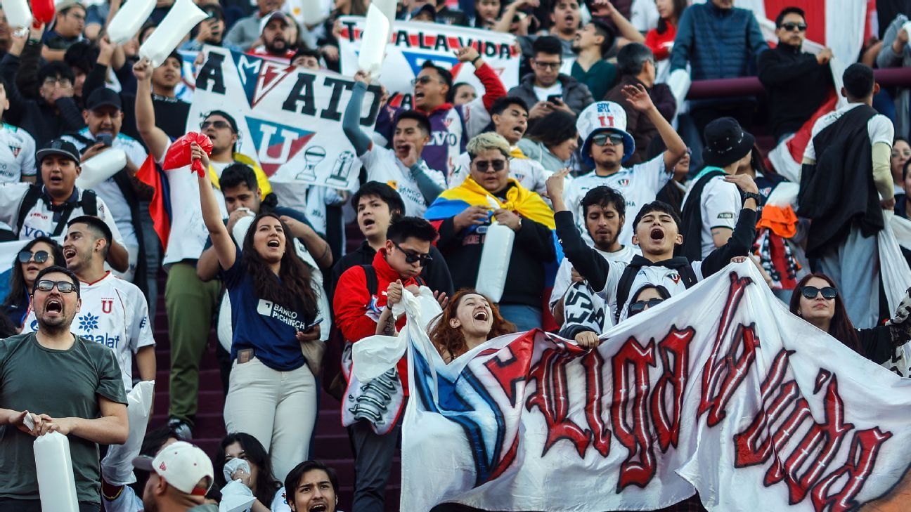 Se espera gran cantidad de hinchas de Liga de Quito en Uruguay - ESPN