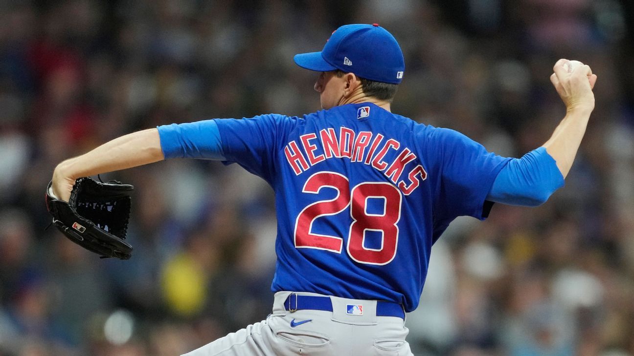 Fuentes: Cubs ejerce opción y retiene a Kyle Hendricks para 2024 - ESPN