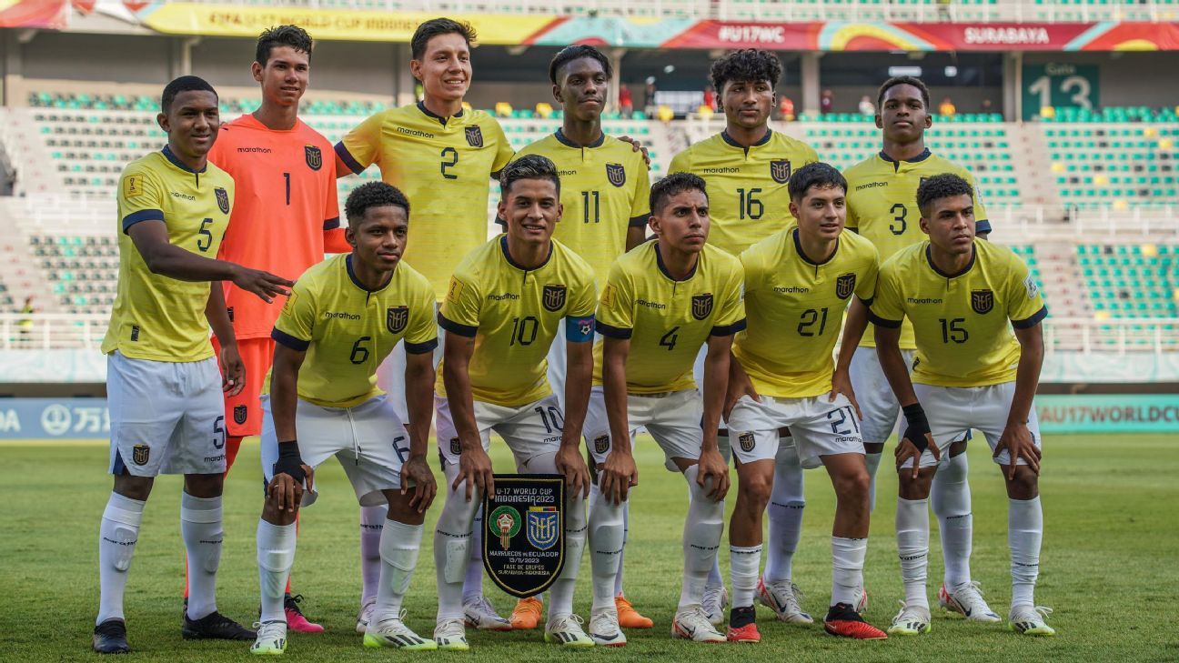 Las probabilidades que tiene Ecuador de clasificar a los 8vos del Mundial Sub 17 - ESPN