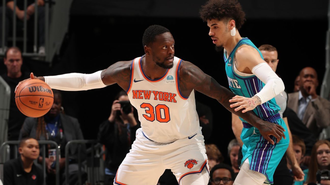 Knicks' Julius Randle to have season-ending shoulder surgery - ESPN