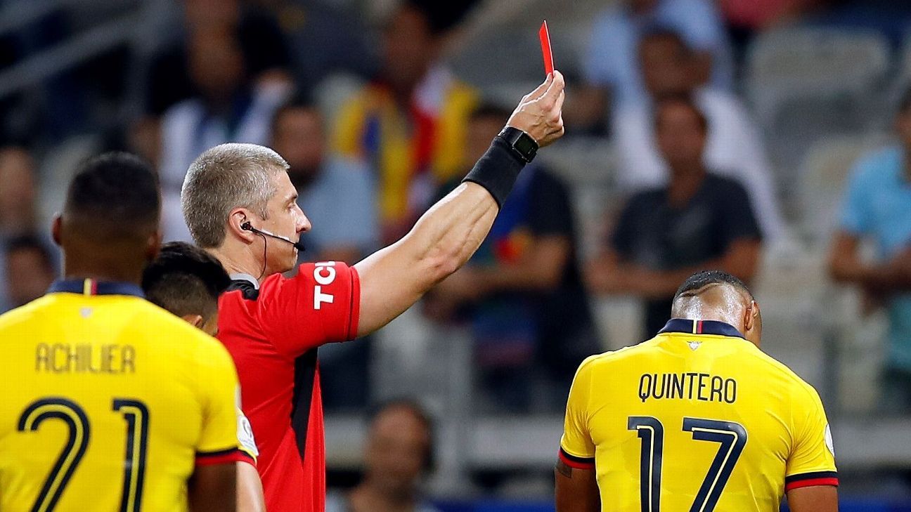 Árbitro brasileño para el partido de Ecuador ante Chile - ESPN