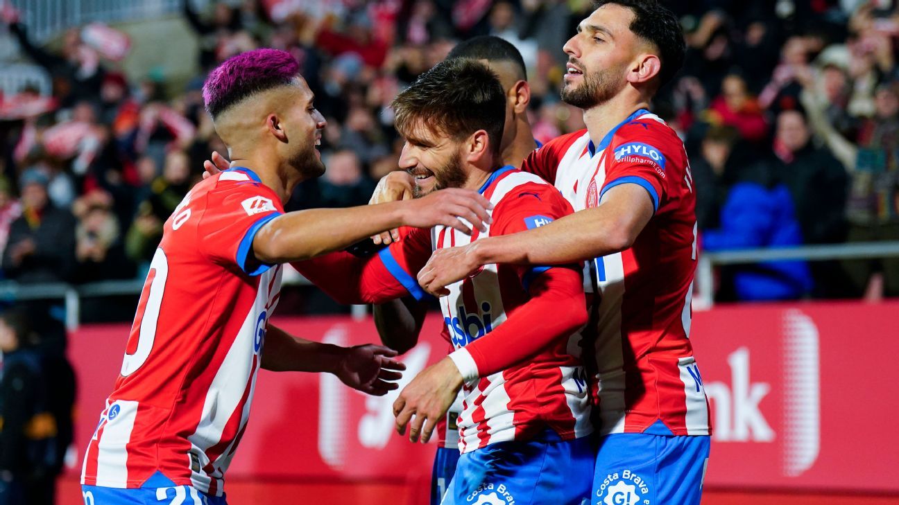 Girona se mantiene en la nube con goleada sobre el Alavés - ESPN