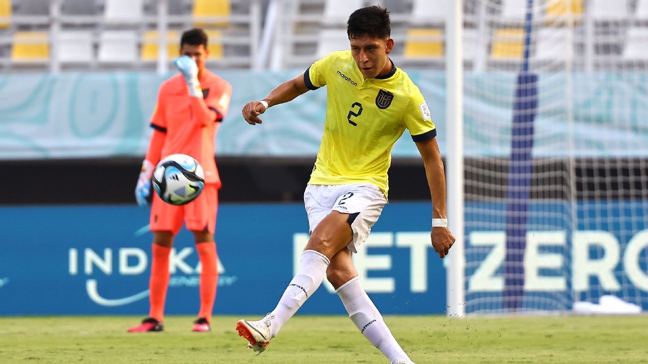 Jair Collahuazo reveló que su referente es Piero Hincapié - ESPN