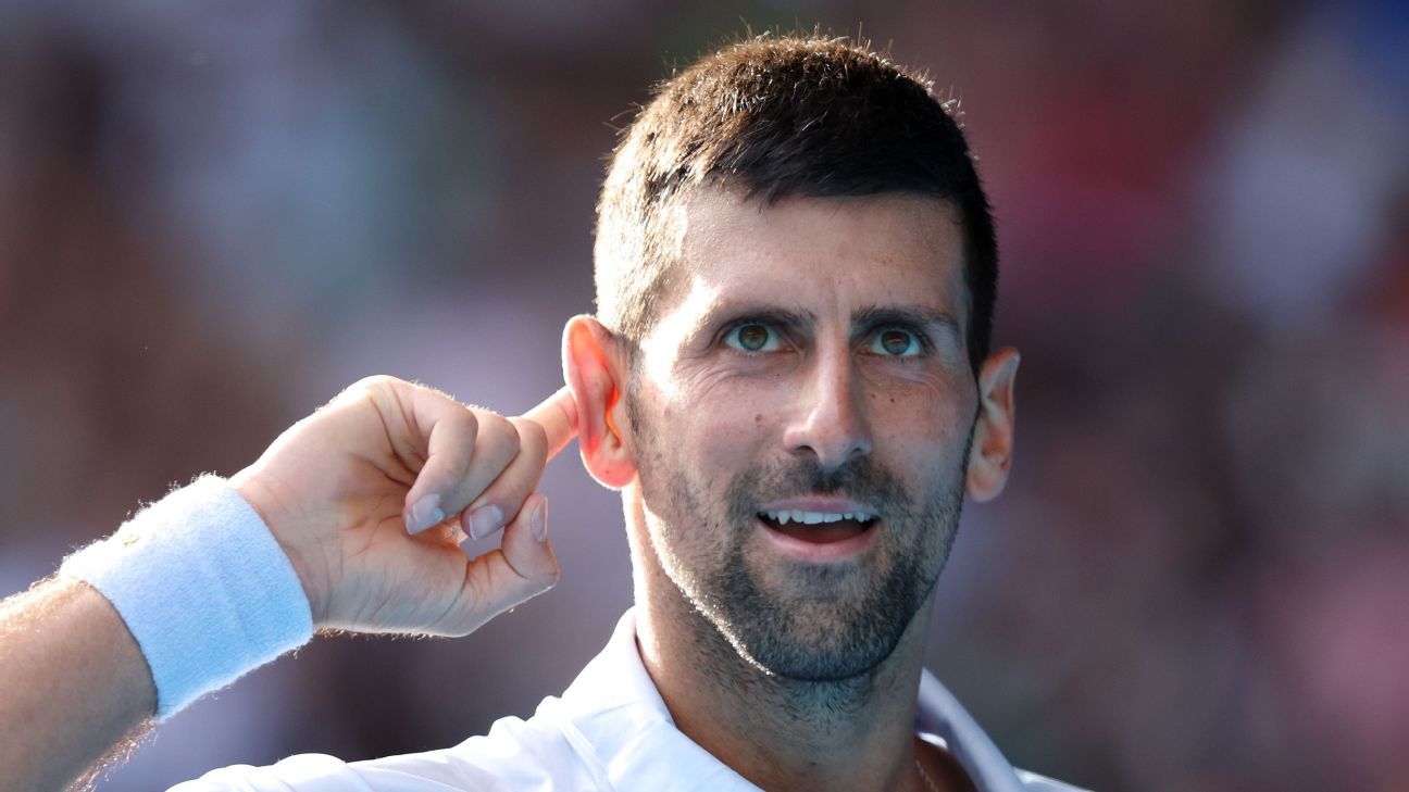 Puntazo de Djokovic y, ¿dedicatoria a Kyrgios? - ESPN