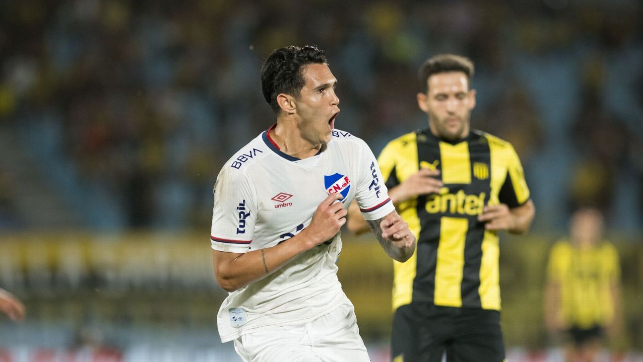 Clásico tricolor: Nacional venció 2-0 a Peñarol por la Serie Río de la Plata - ESPN