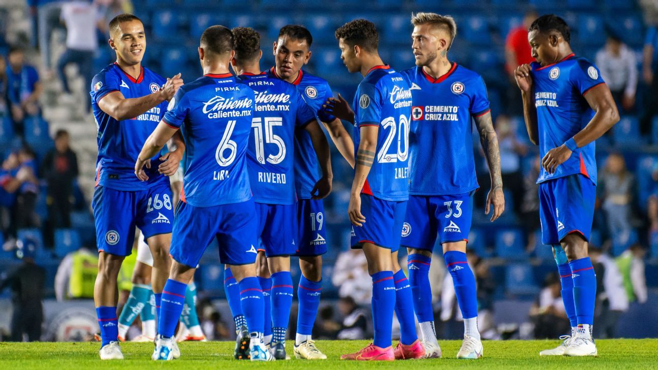Cruz Azul logra una remontada por primera vez en 16 meses - ESPN