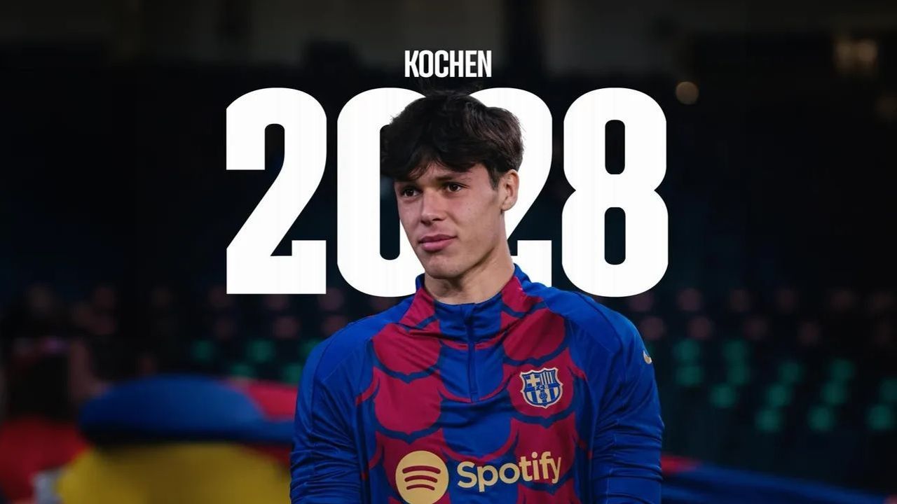 Barcelona ata hasta 2028 a Diego Kochen, prospecto de España y EU - ESPN