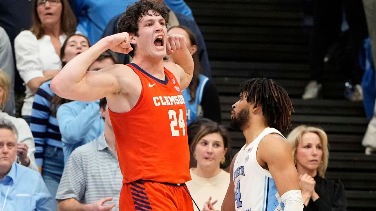 Clemson takes down No. 3 UNC on road to boost NCAA résumé - ESPN