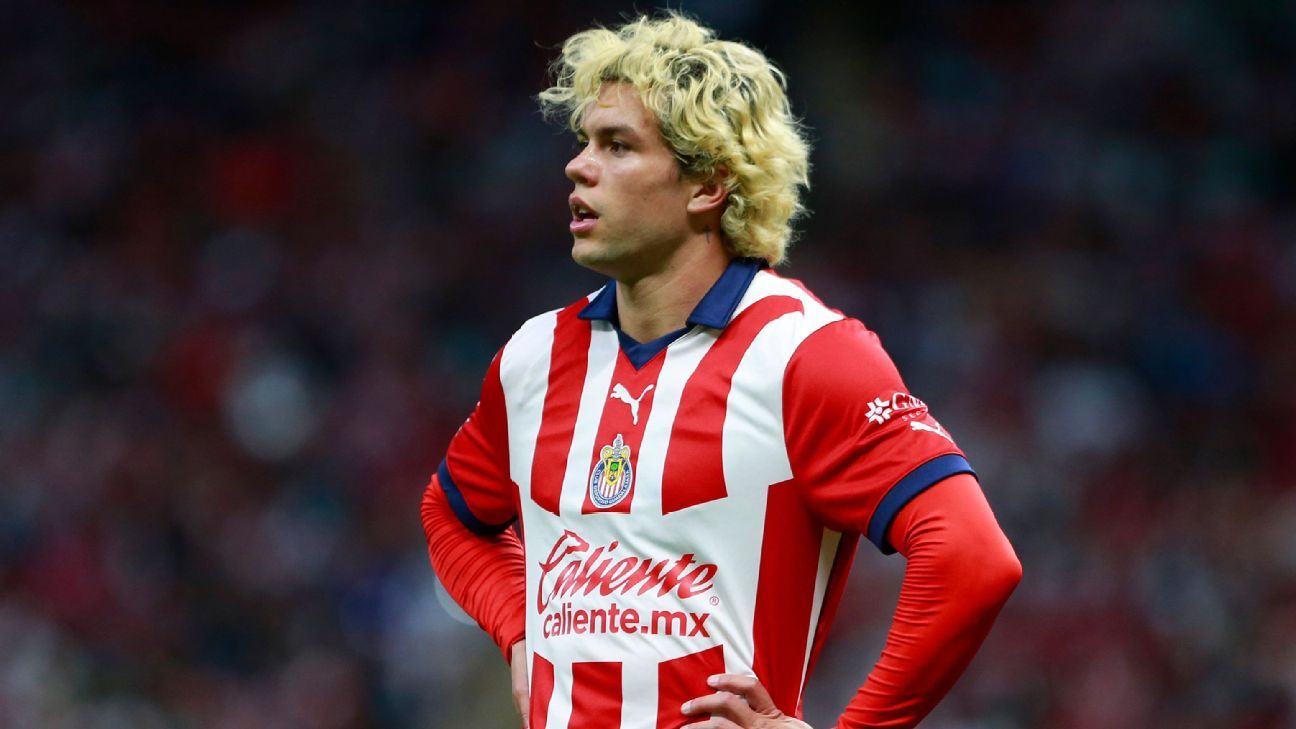Cade Cowell y Erick Gutiérrez, bajas de último momento con Chivas - ESPN