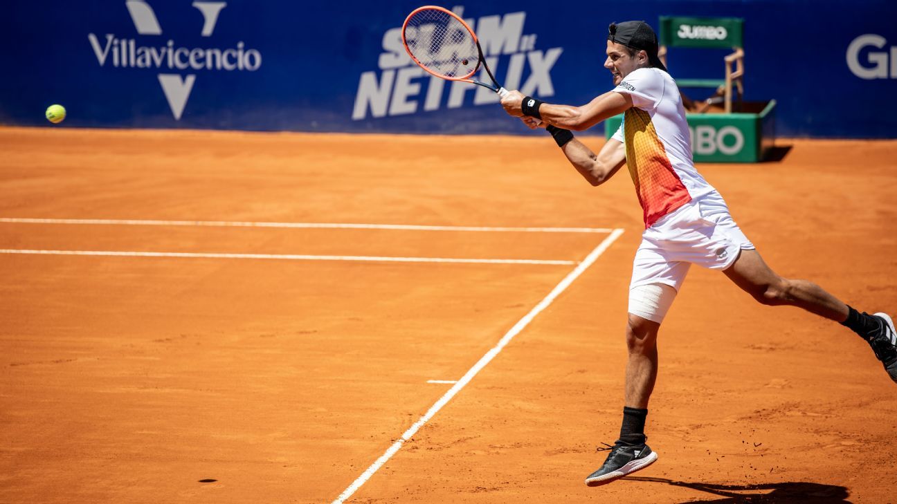 Federico Coria pone primera en el ATP 250 de Santiago - ESPN