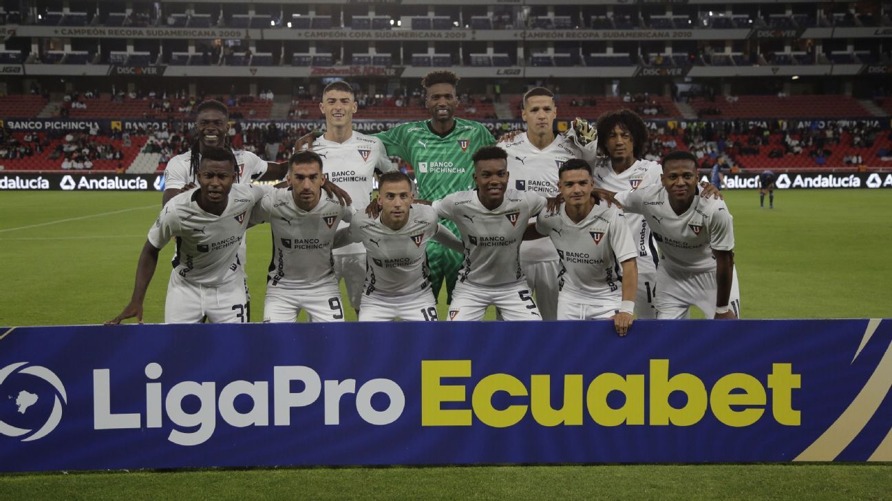 El posible once de Liga de Quito ante Cumbayá - ESPN