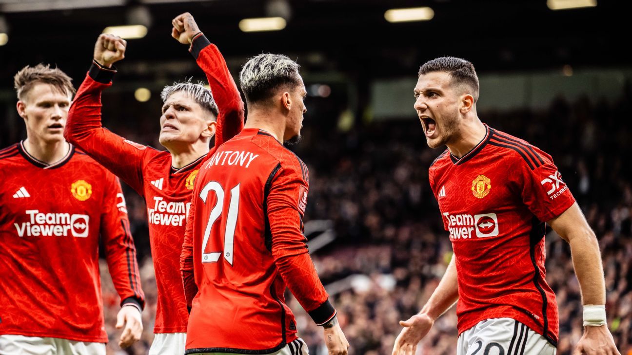 Manchester United ganó agónicamente y avanzó a Semis en la FA Cup - ESPN