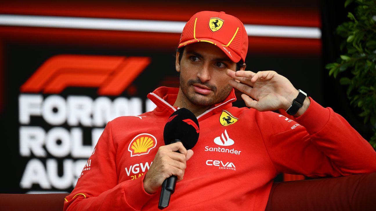 Ferrari's Sainz has mixed feelings on Melbourne qualifying performance - ESPN