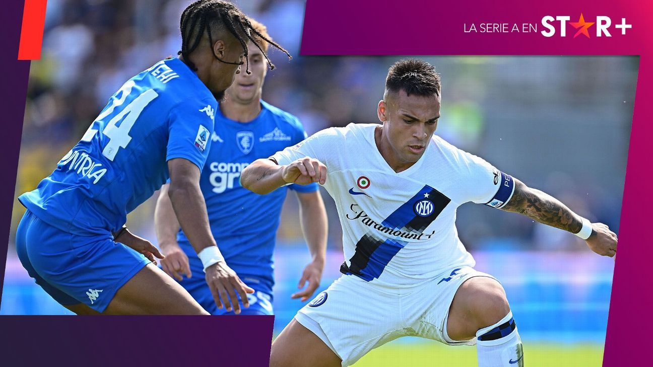 Cuándo juegan Inter vs. Empoli por Serie A de Italia: equipo, fecha, hora y TV en vivo - ESPN