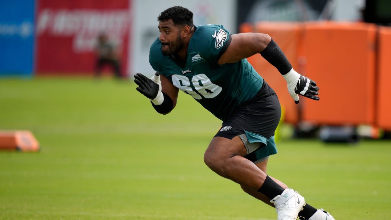 Jordan Mailata acuerda extensión de contrato con Eagles, según fuentes - ESPN