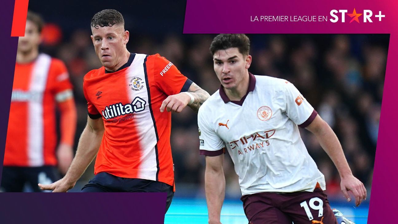 Cuándo juegan Manchester City-Luton Town por Premier League: equipo, fecha, hora y TV en vivo - ESPN