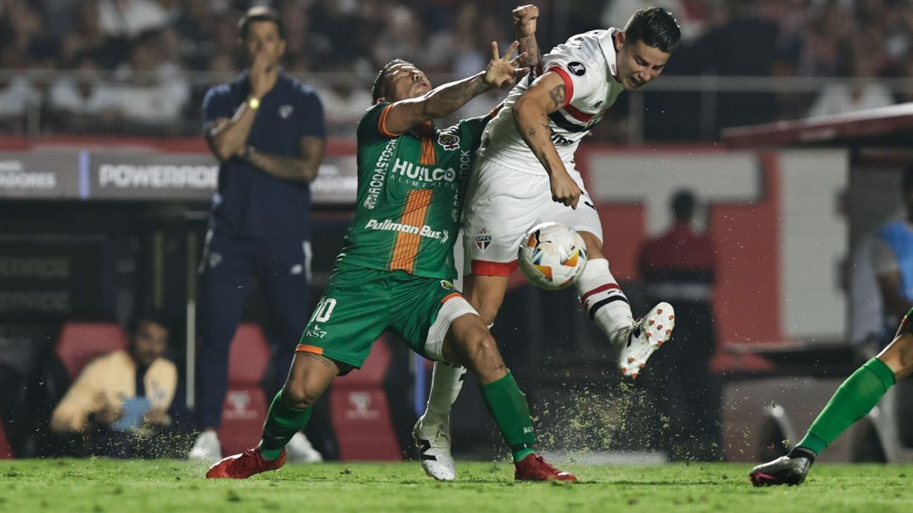 Arranca doble competencia para James con Brasileirao: debuta ante Fortaleza - ESPN