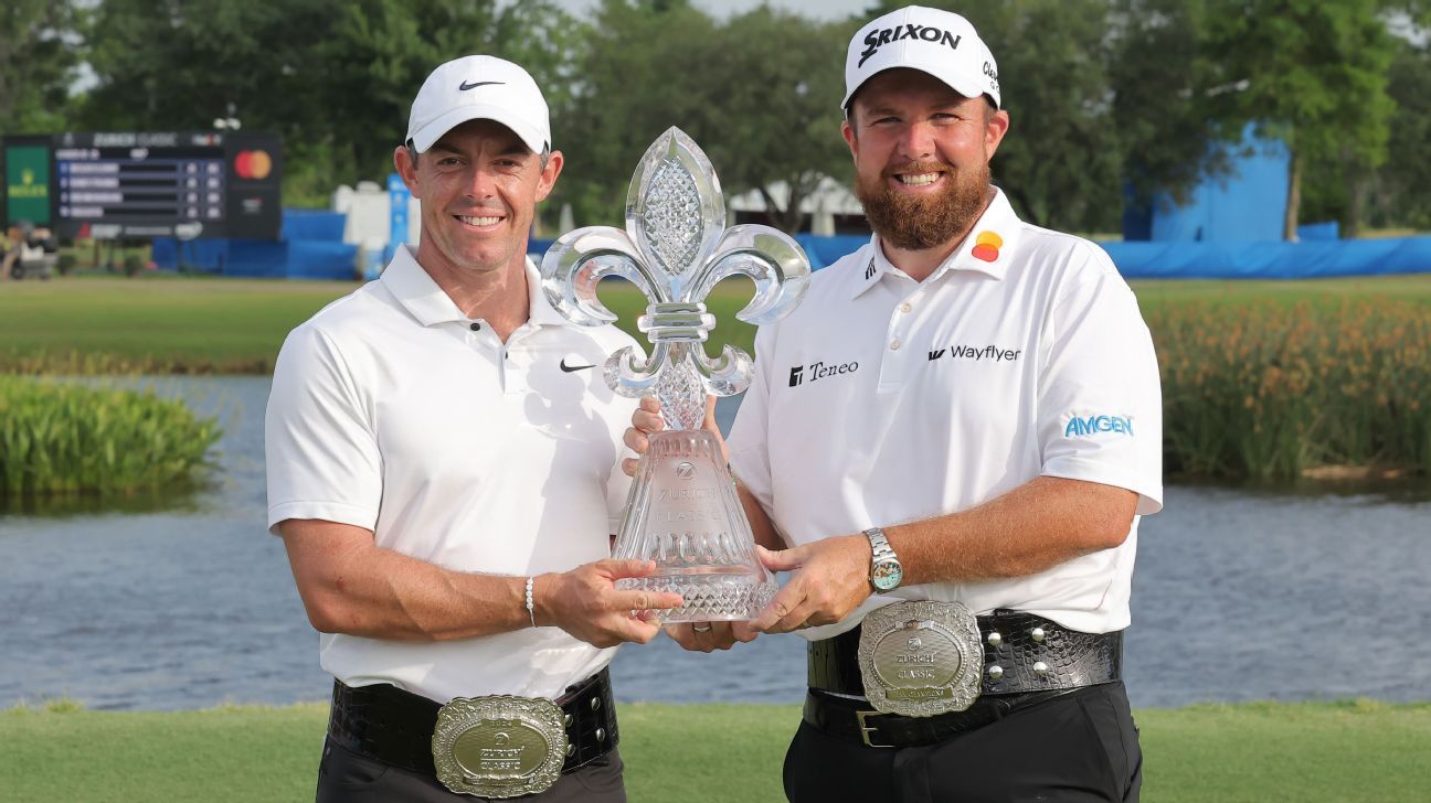 Rory McIlroy, Shane Lowry win Zurich Classic in playoff ESPN VIVES