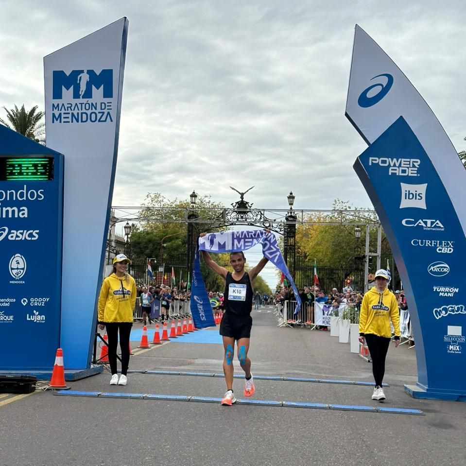 Más de nueve mil corredores participaron en la Maratón Internacional de Mendoza - ESPN