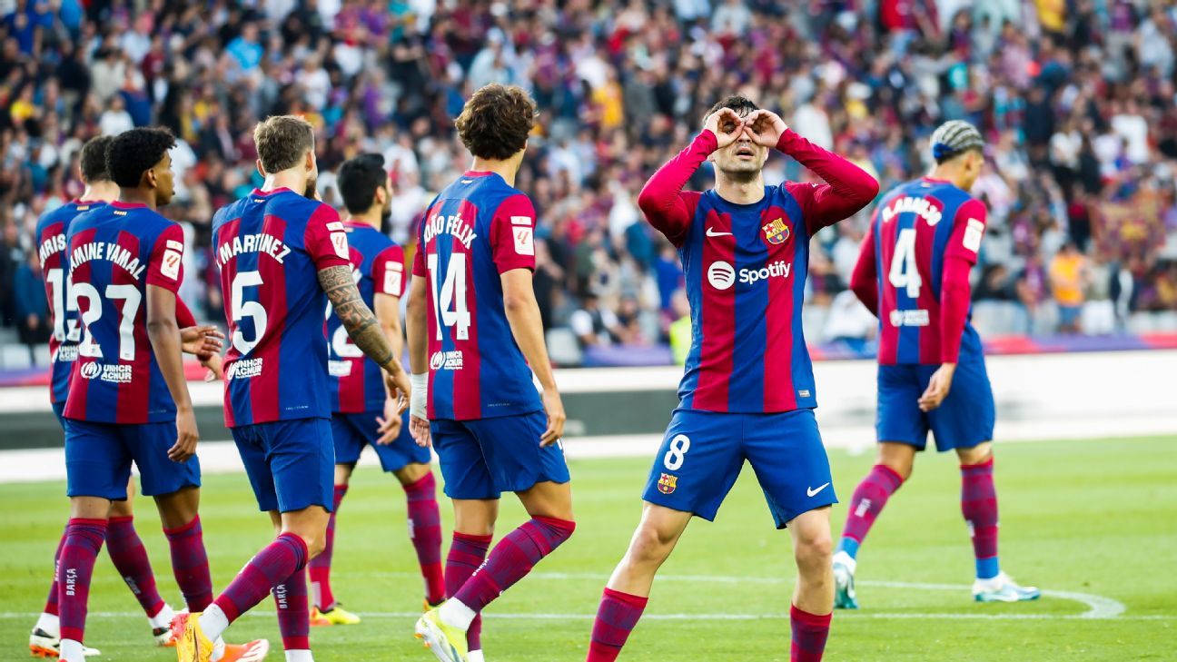 Barcelona amarra el subliderato de LaLiga y su participación en la Supercopa - ESPN