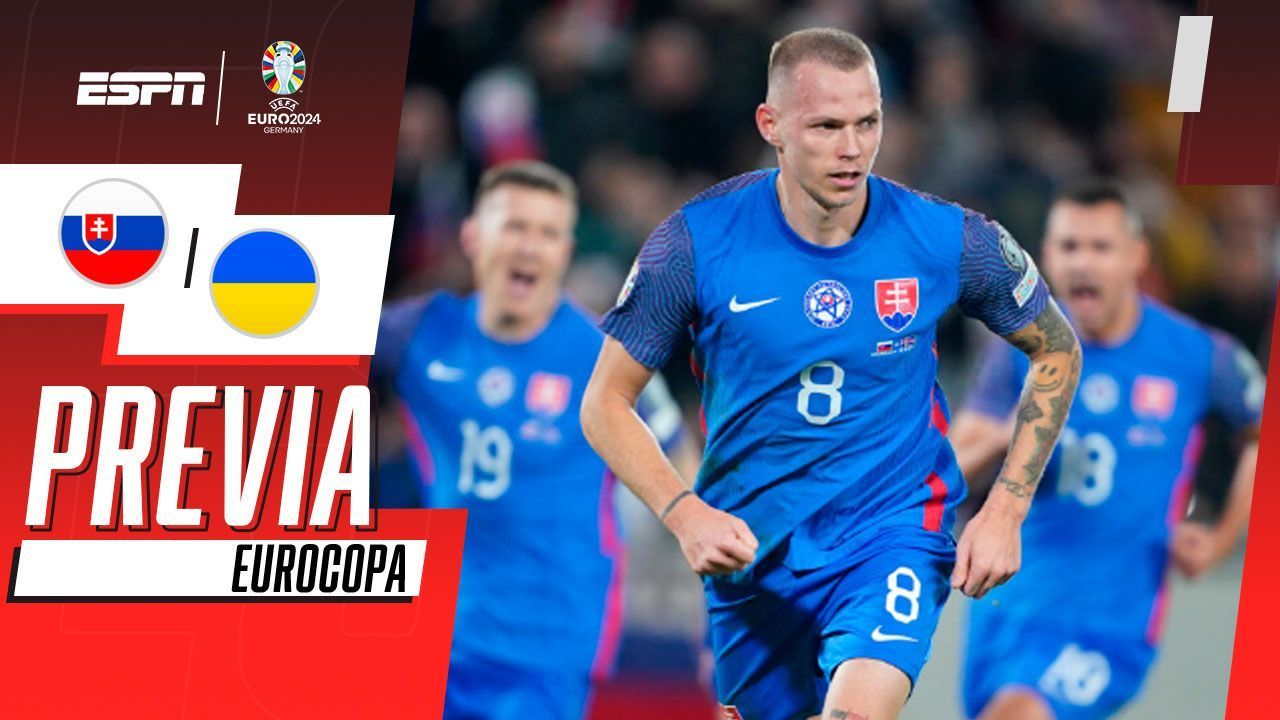 Eslovaquia y Ucrania chocan por la Eurocopa 2024, en vivo por ESPN en YouTube - ESPN