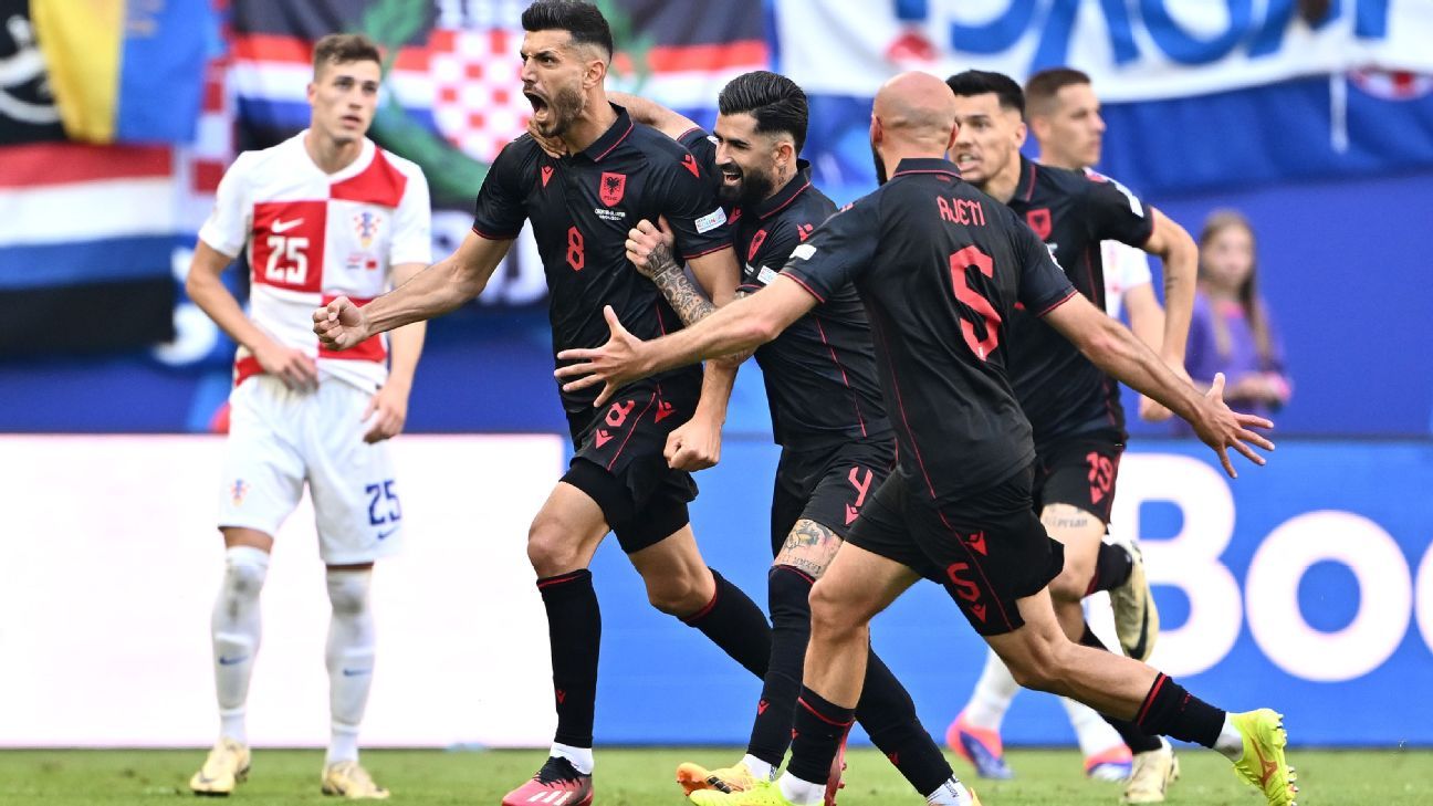 Croacia y Albania reparten puntos en vibrante choque de emociones - ESPN