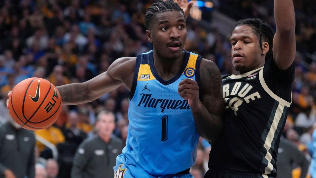 Kam Jones gets triple-double as Marquette ends Purdue streak - ESPN