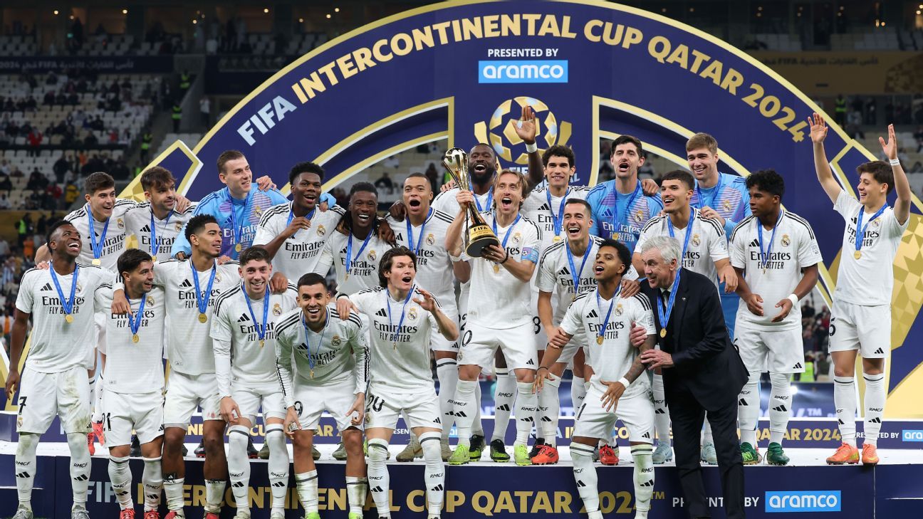 Real Madrid goleó a Pachuca para conquistar la Intercontinental - ESPN