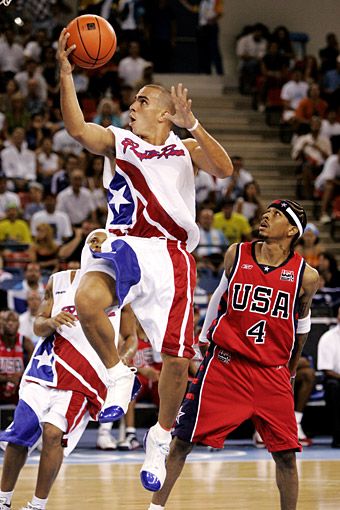 USA vs Puerto Rico b�squetbol