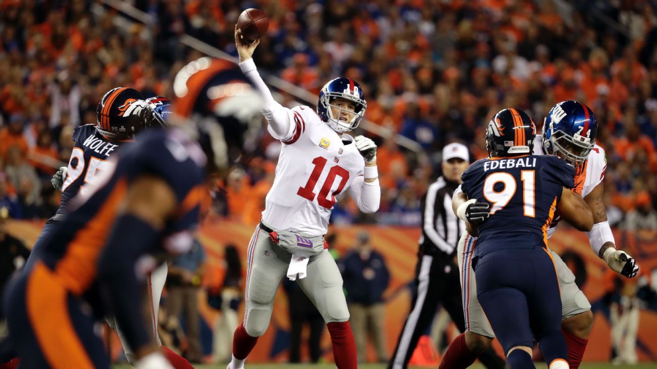 Eli Manning, QB, New York Giants
