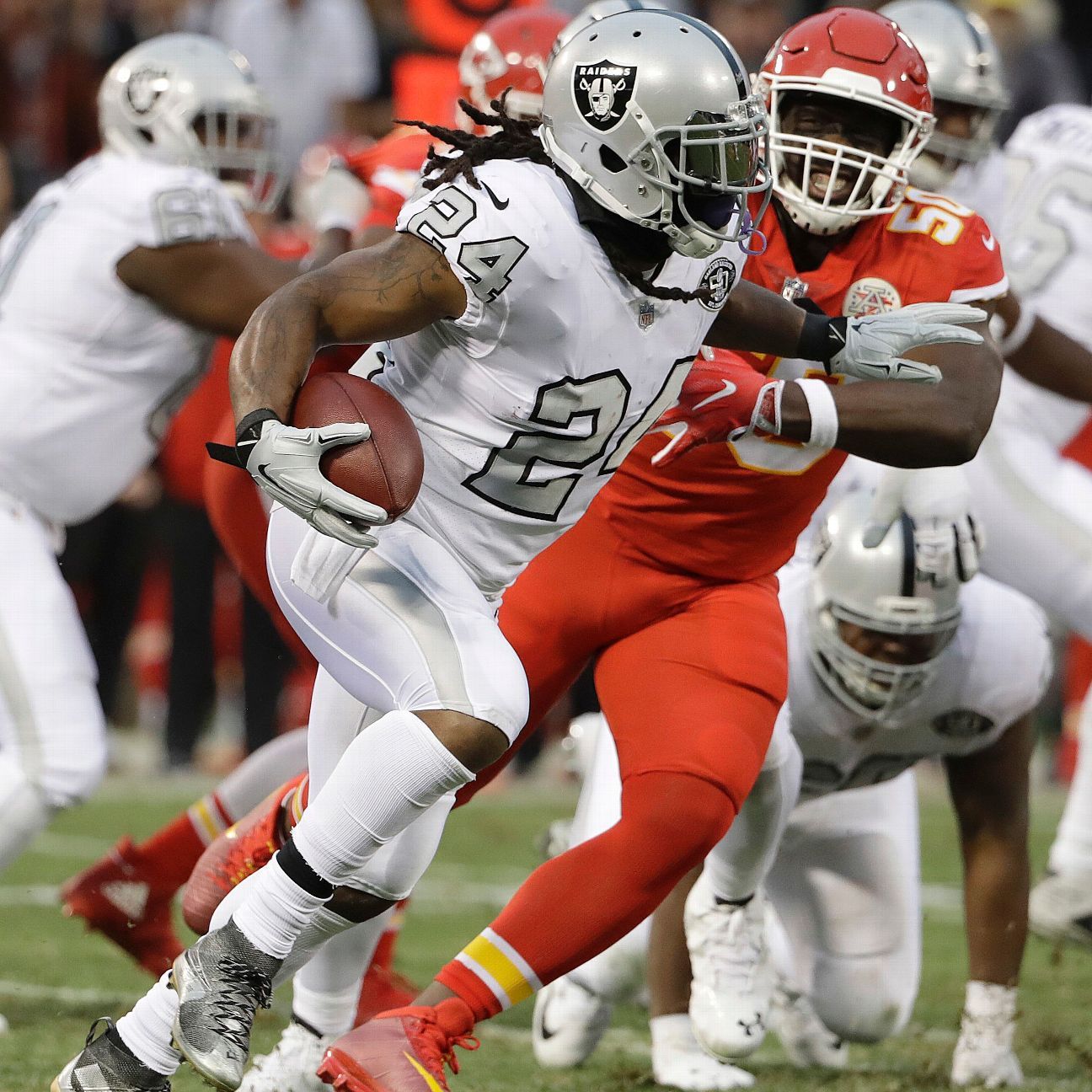 Marshawn Lynch, RB, Oakland Raiders