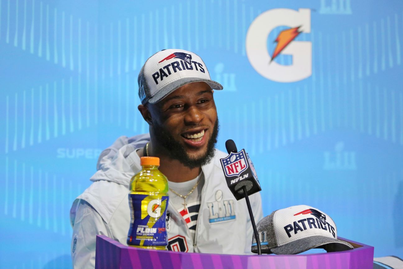 James White, RB, New England Patriots