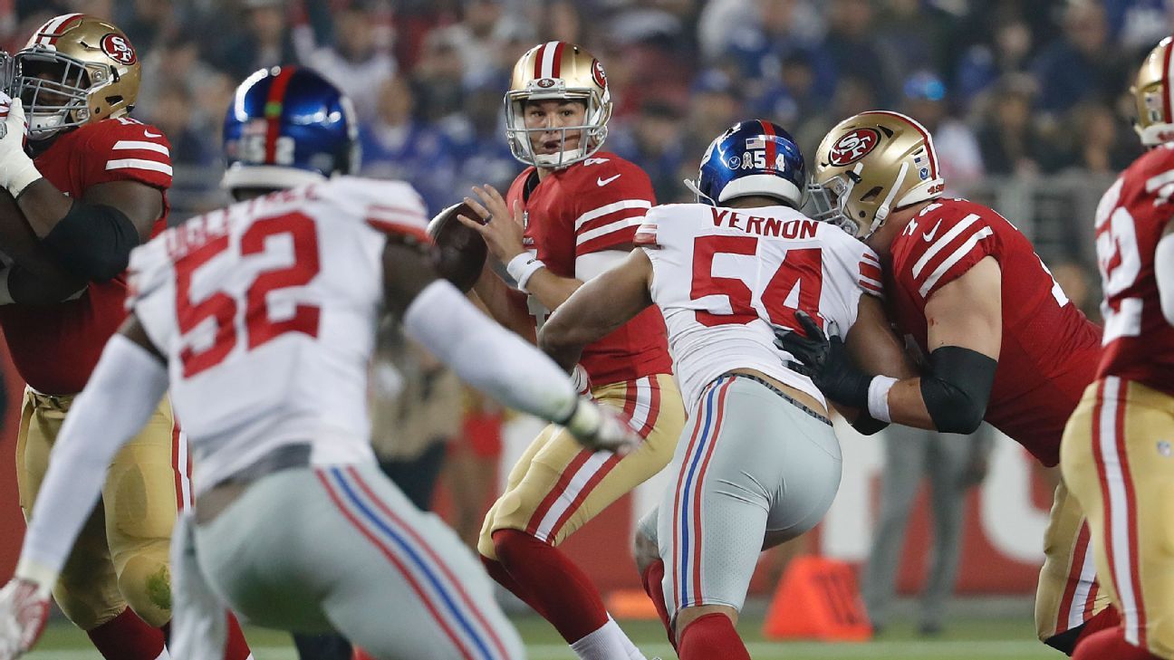 Nick Mullens, QB, San Francisco 49ers