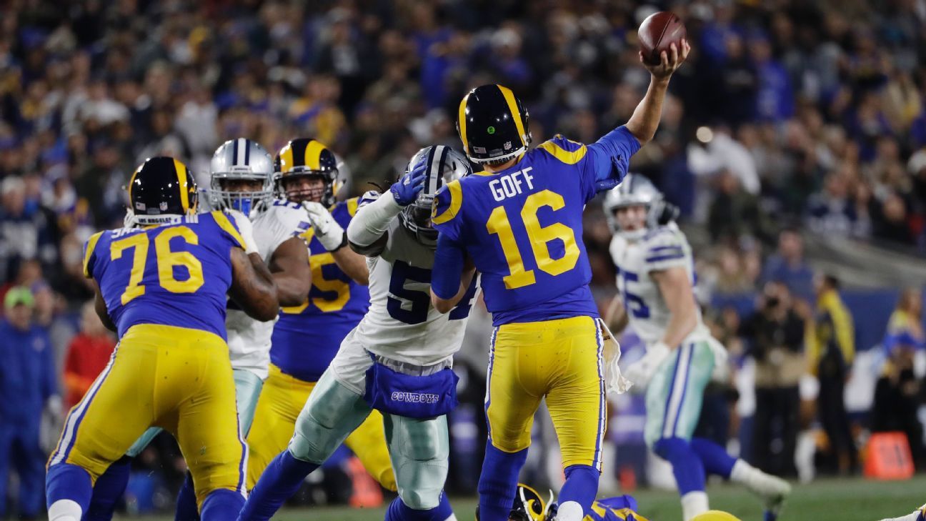 Jared Goff, QB, Los Angeles Rams