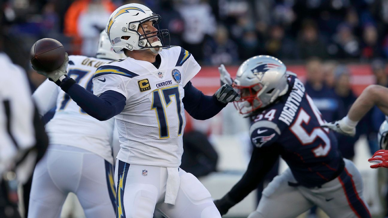 Philip Rivers, QB, Los Angeles Chargers