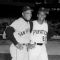 Roberto Clemente and Willie Mays
