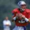 Tom Brady acudi a su primer campamento de entrenamiento en el ao 2000, tras ser reclutado por los New England Patriots en la sexta ronda del draft (N 199 global).