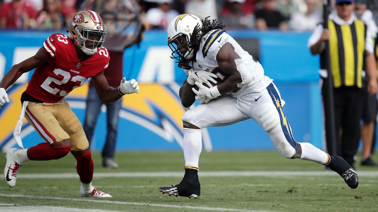 San Francisco 49ers 27-29 Los Angeles Chargers