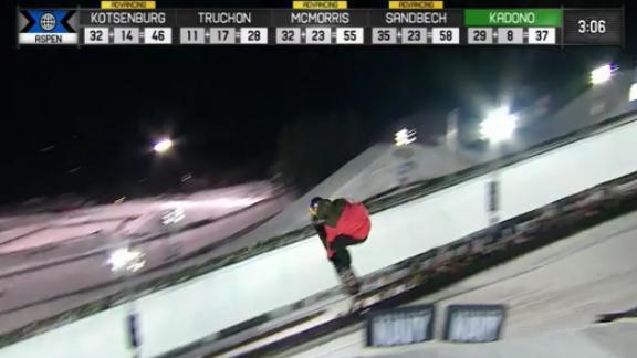 Yuki Kadono Qualifies First In Heat Two Of Men S Snowboard Big Air