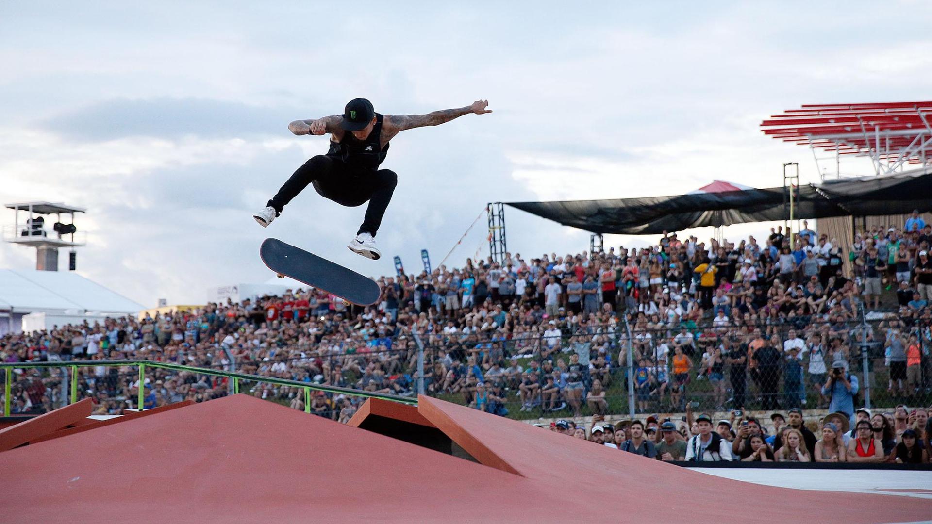 Nyjah Huston's official X Games. 